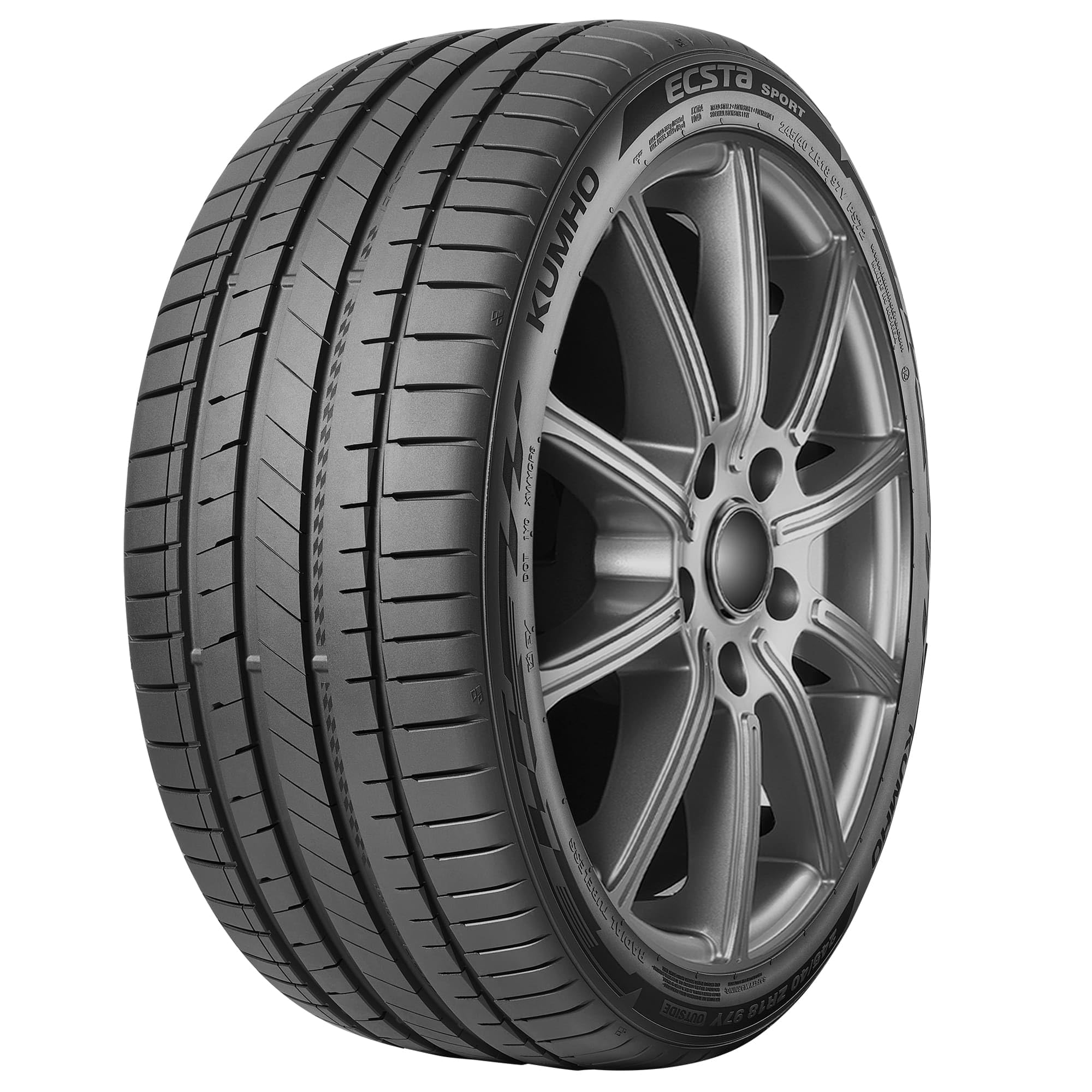 Amazon.com: Kumho Ecsta Sport PS72 UHP Summer 245/40R17 95Y XL